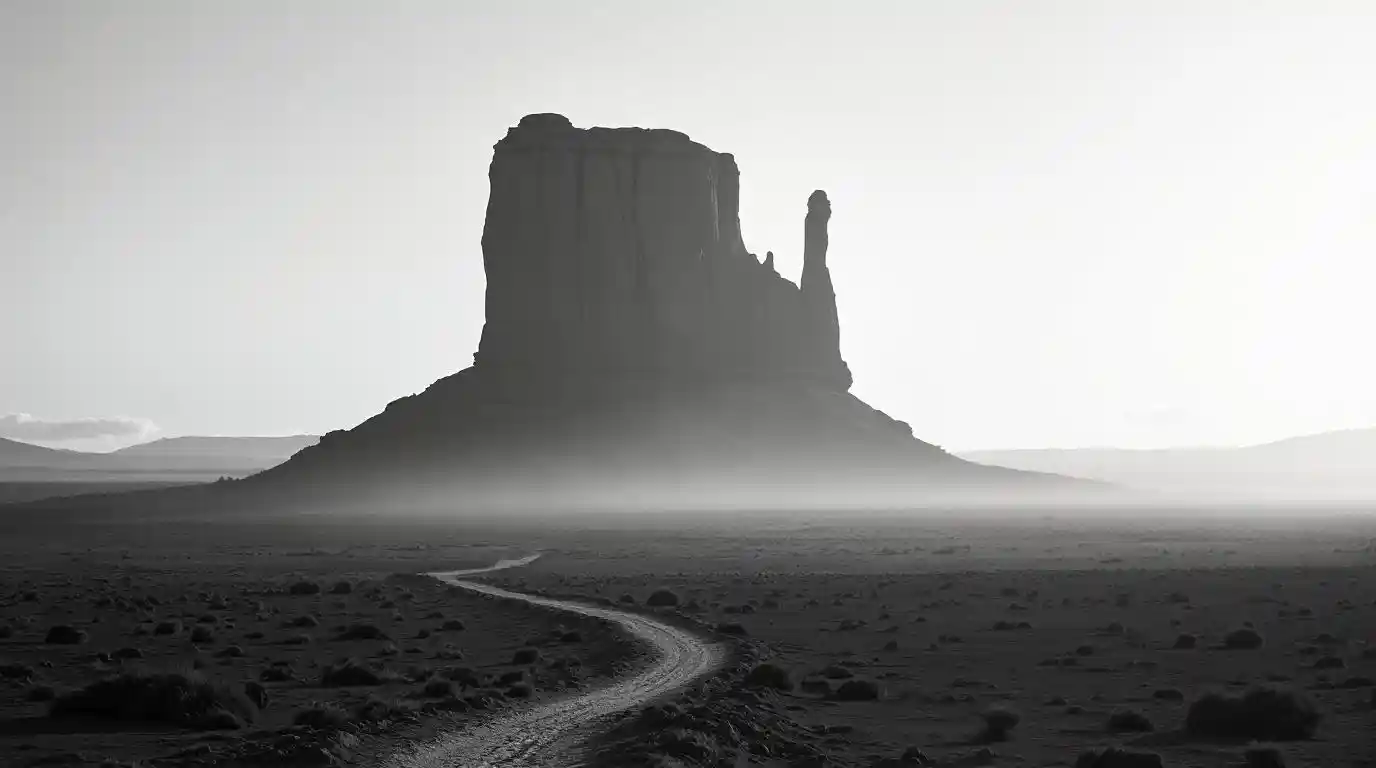 Shiprock Silhouette