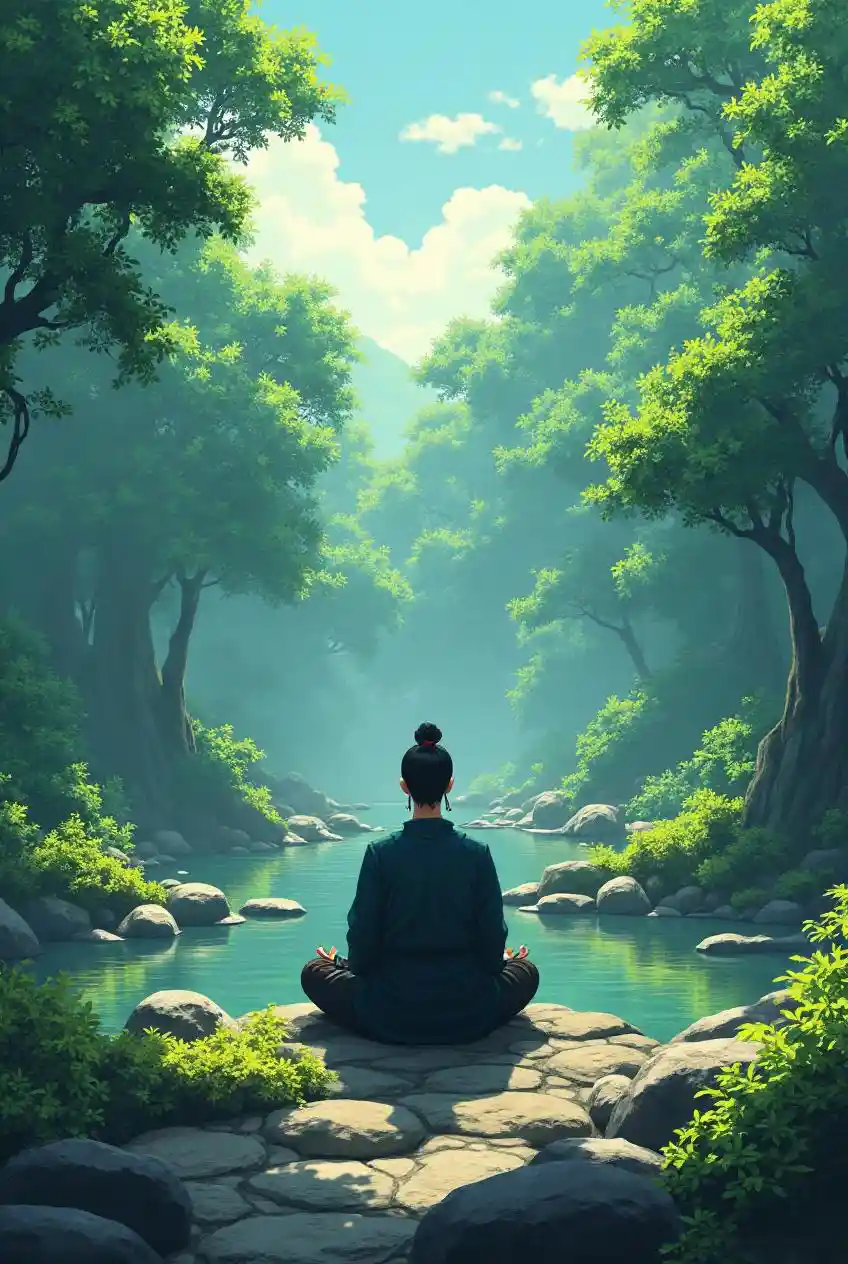 Tranquil Zen Anime