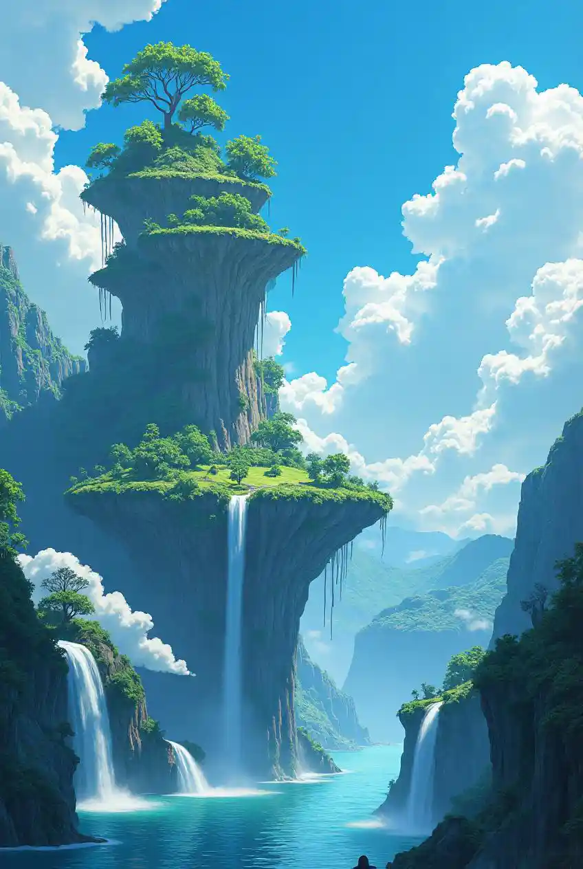 Fantasy Anime Scenery