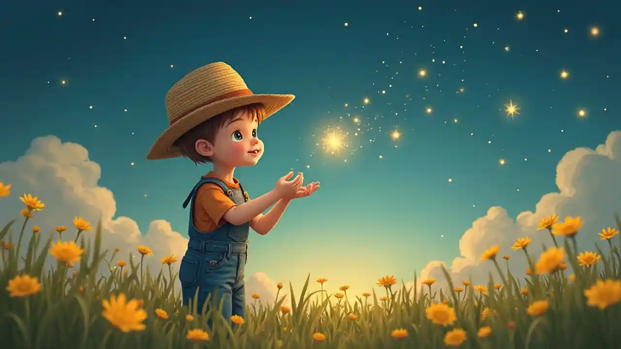 어린이 반딧불 초원 불가사의