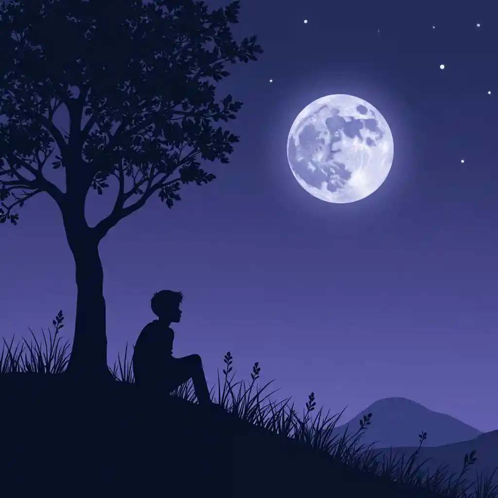 چاند کی روشنی میں تنہائی