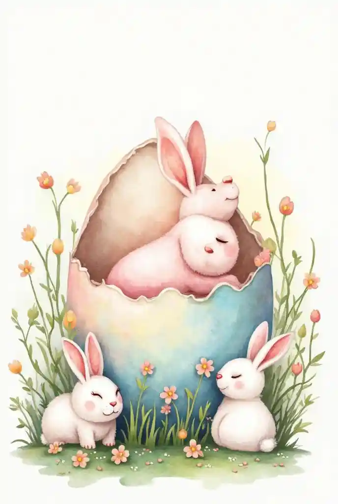 Påske kanin scenen
