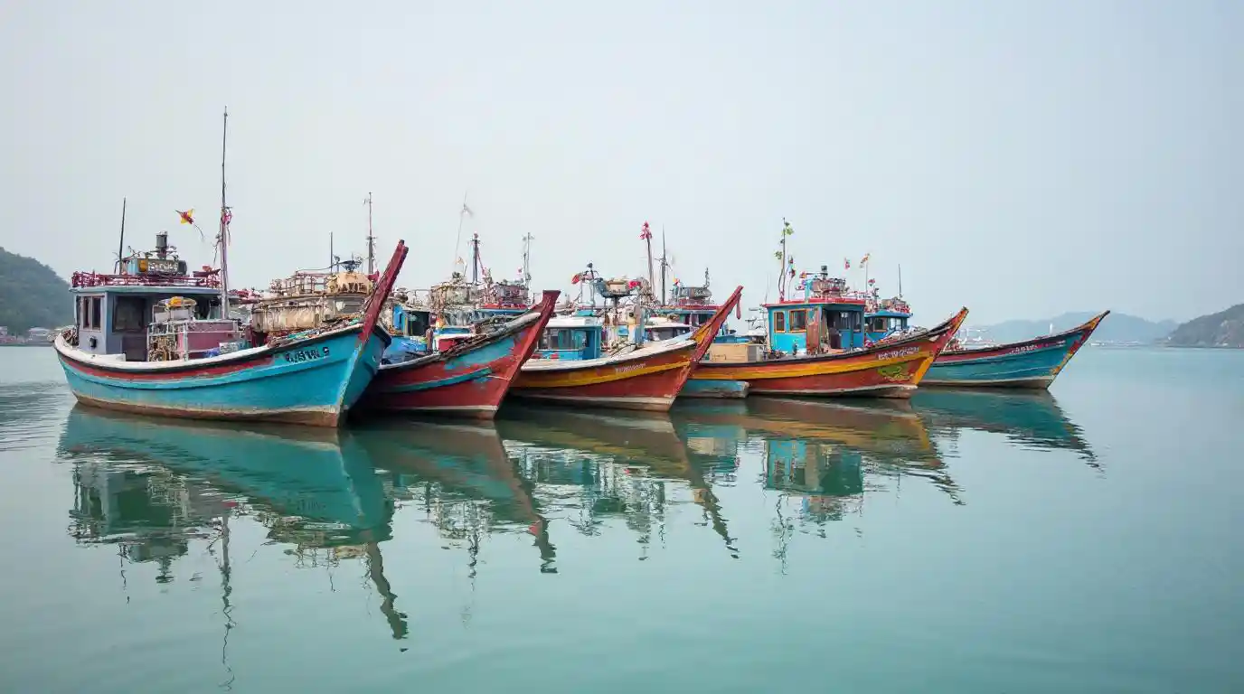 Fishing Boats Bay