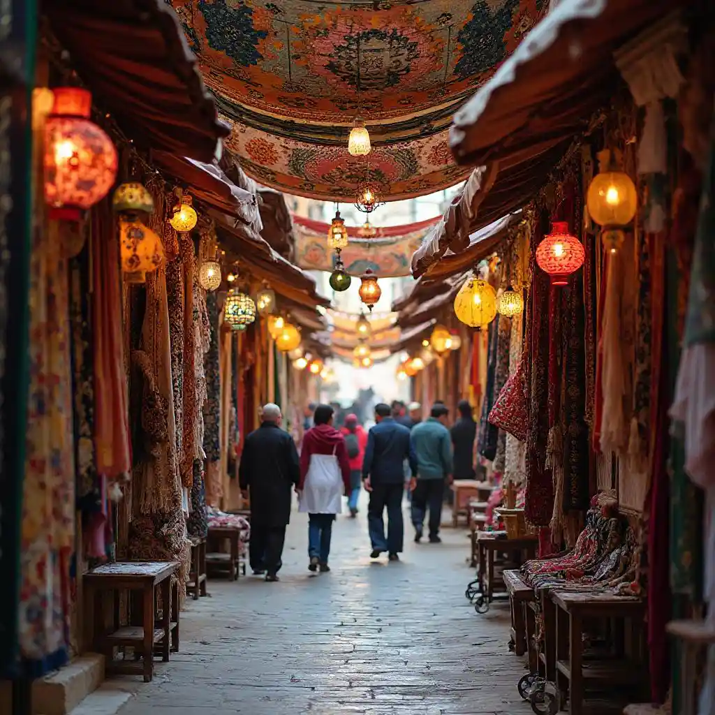 Colorful Marrakech Market