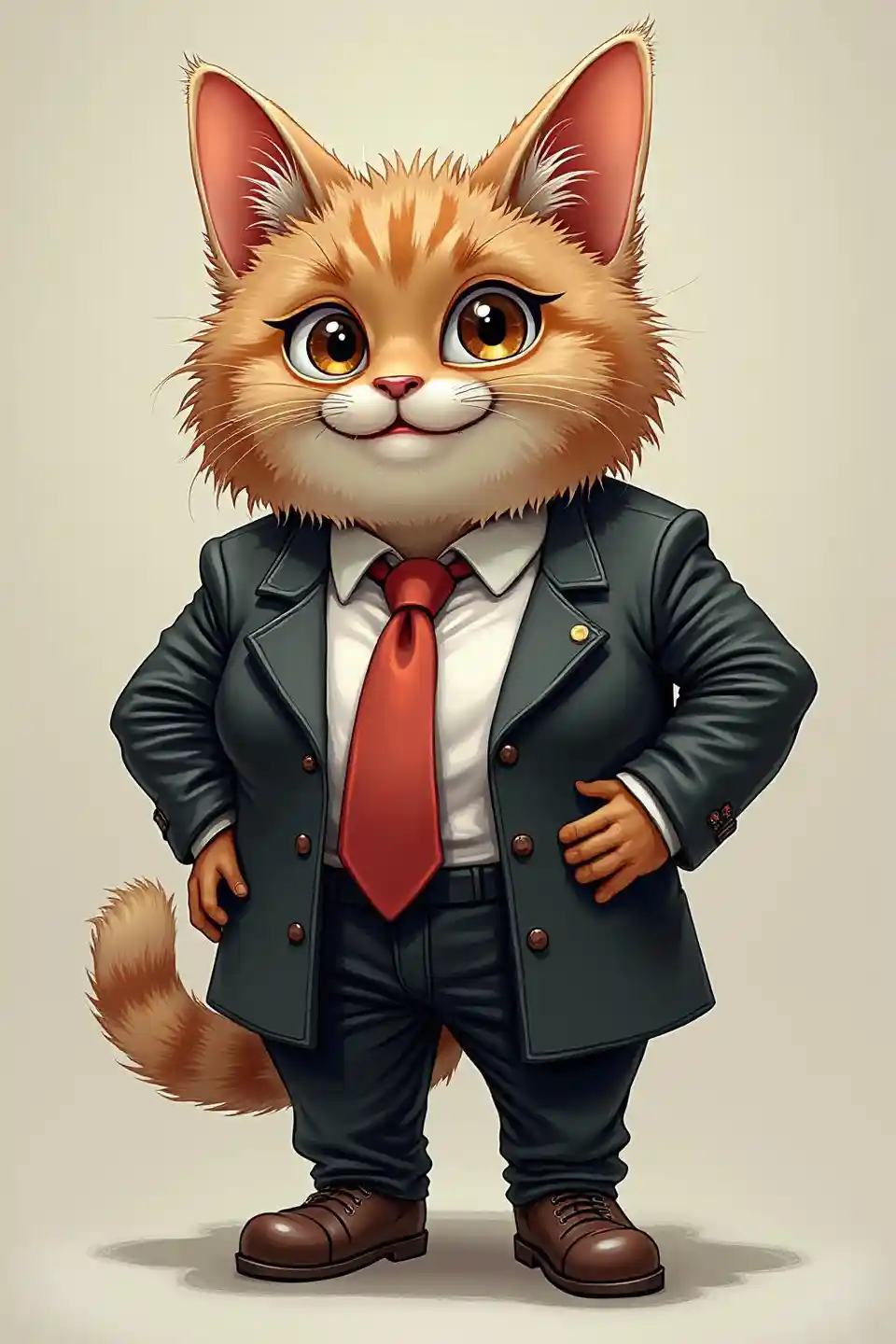 Sanaa ya Paka wa Chibi