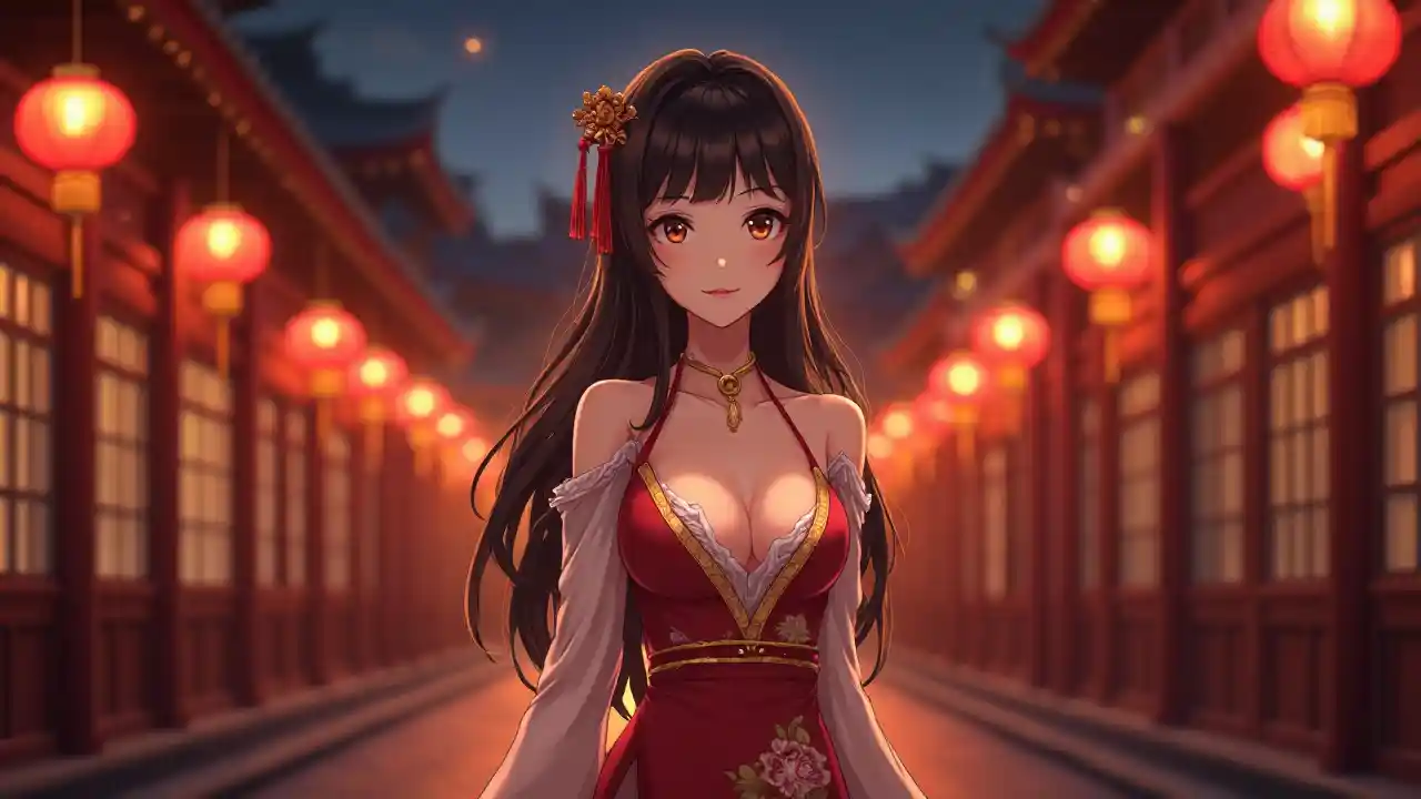 Anime Girl Hanfu