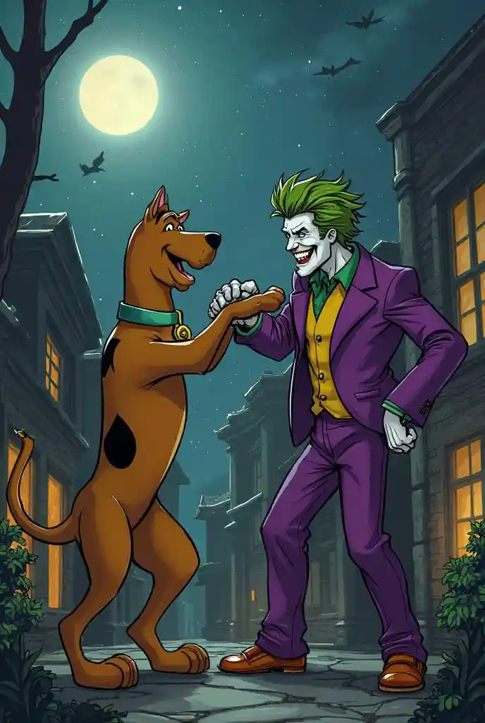 Szalona scena z crossoverem