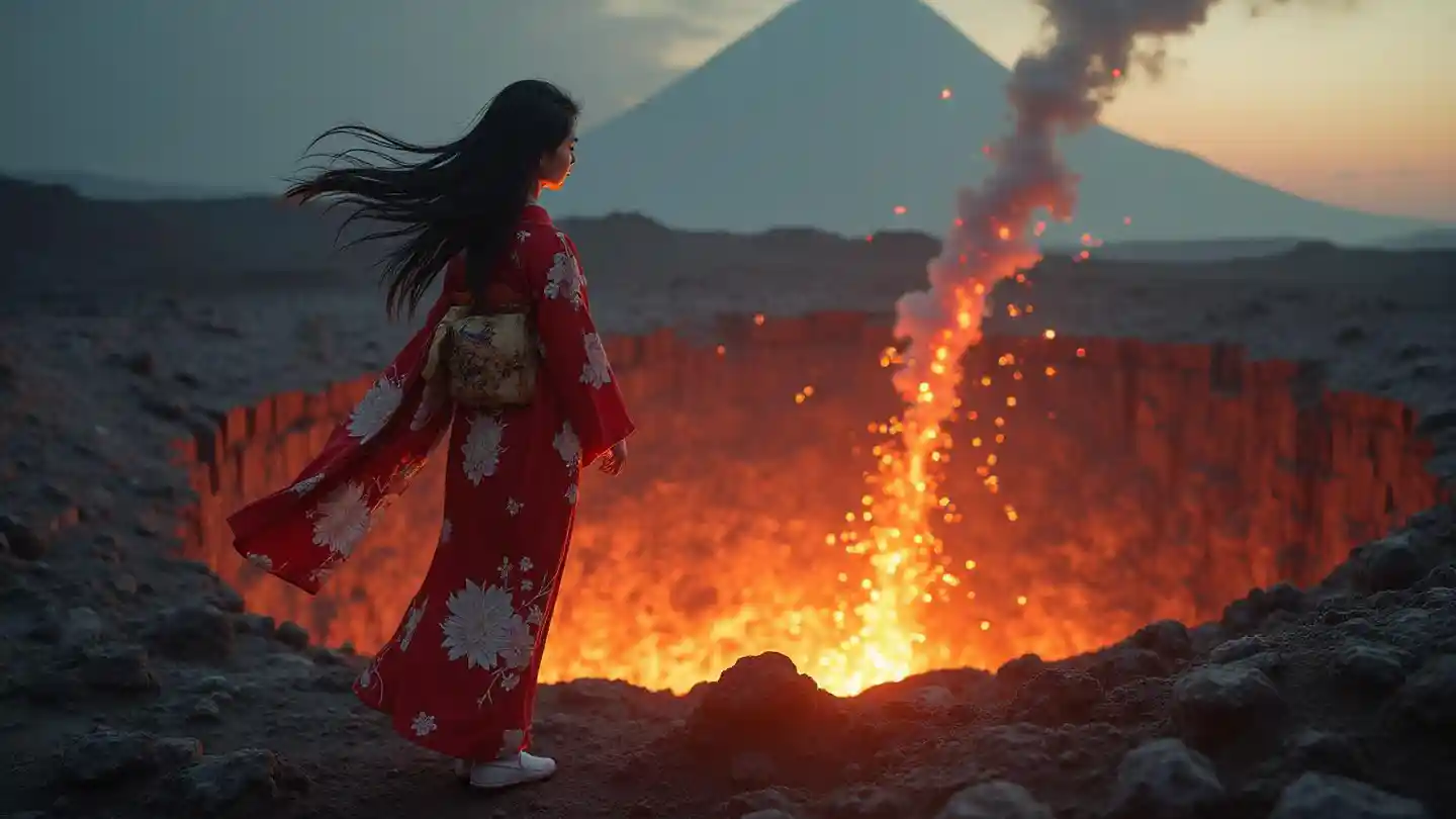 ਜਵਾਲਾਮੁਖੀ ਕਿਮੋਨੋ