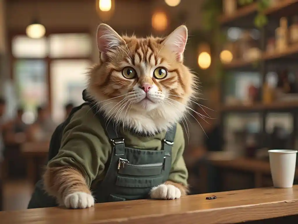 Ofisa wa Cafe ya Paka