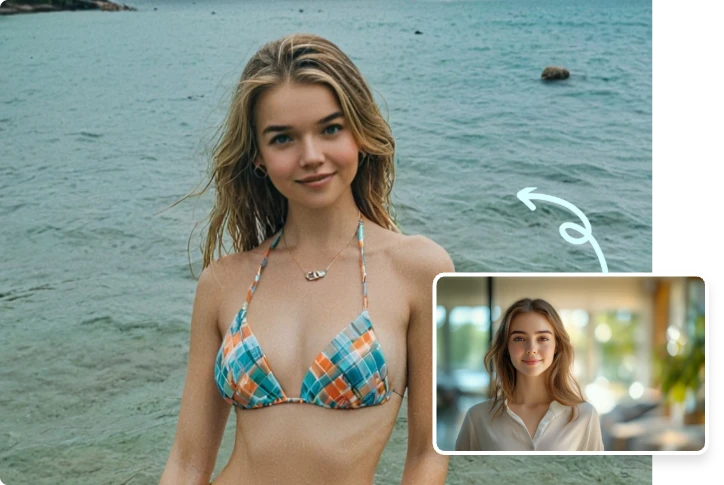 Custom Bikini Styles with AI