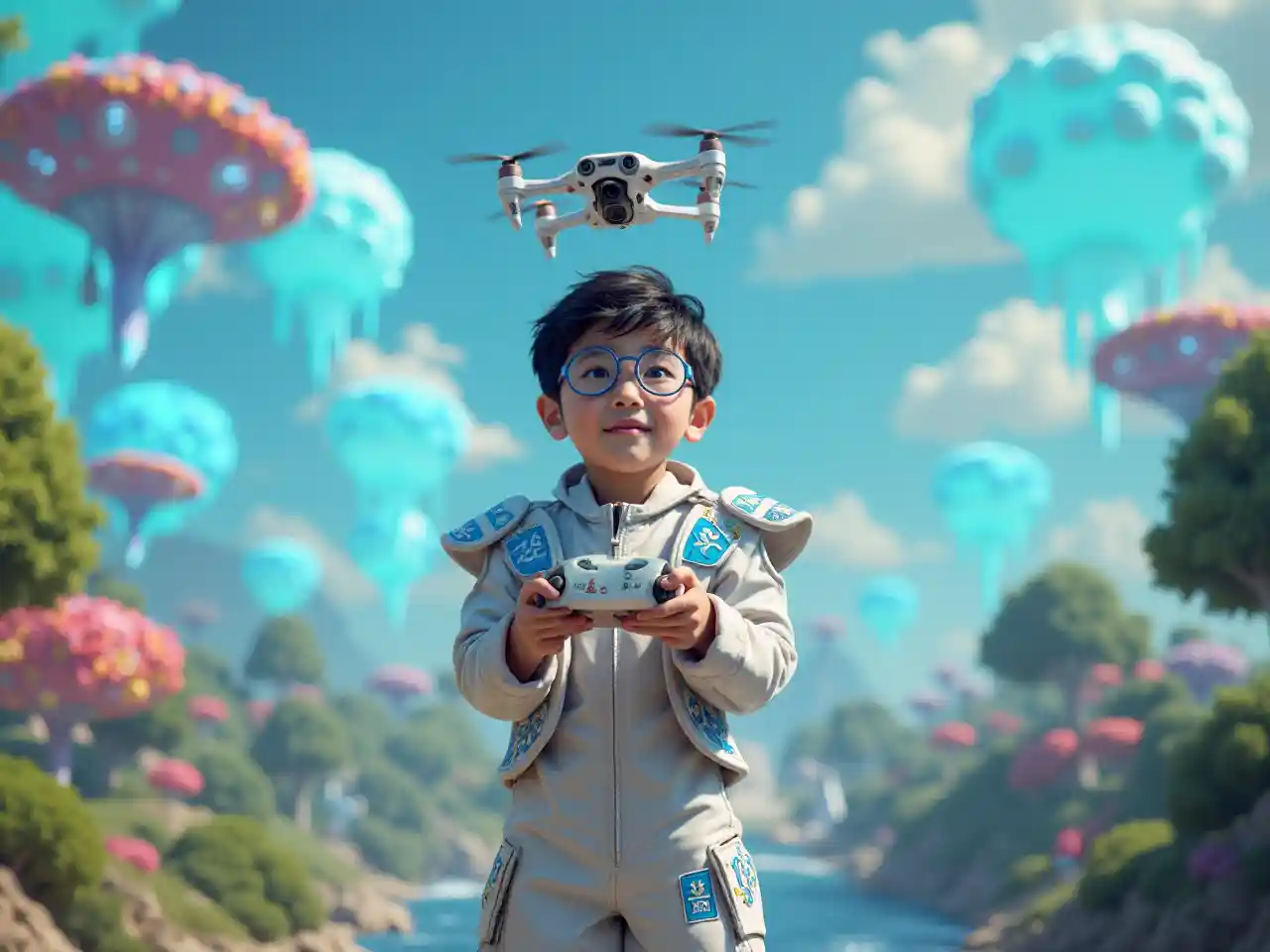 Mtoto wa Baadaye Mwenye Ujuzi wa Teknolojia