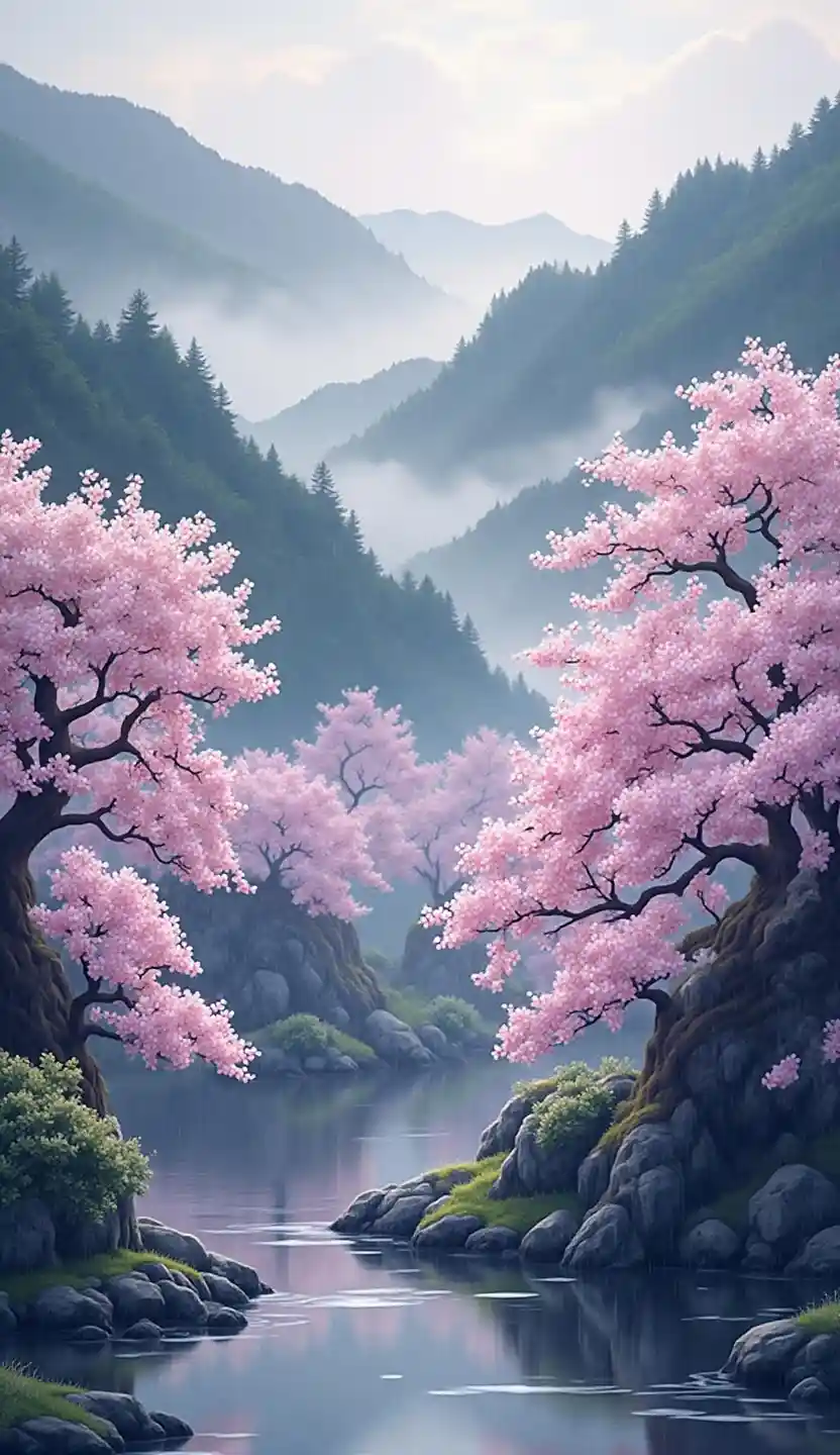 Maua ya Cherry ya Yoshino