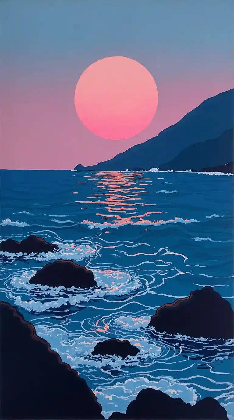 Chichirijima Zee Landschap