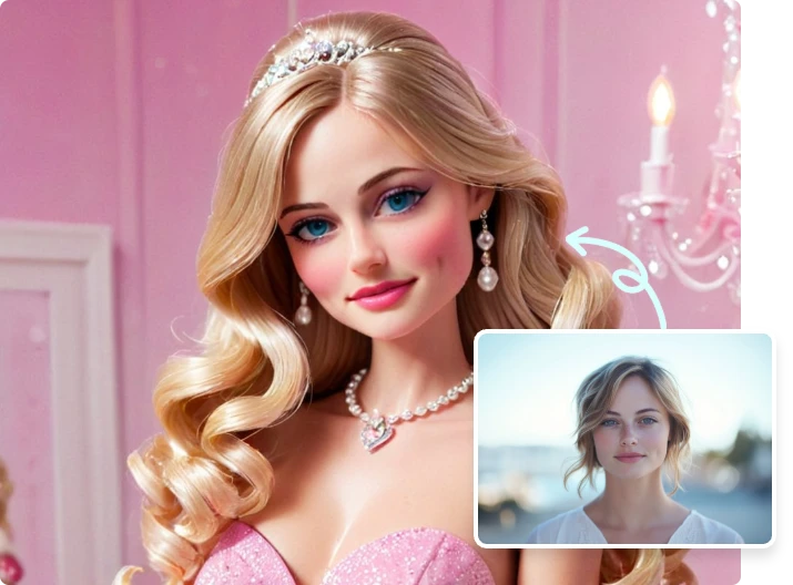 Instant Barbie Transformation