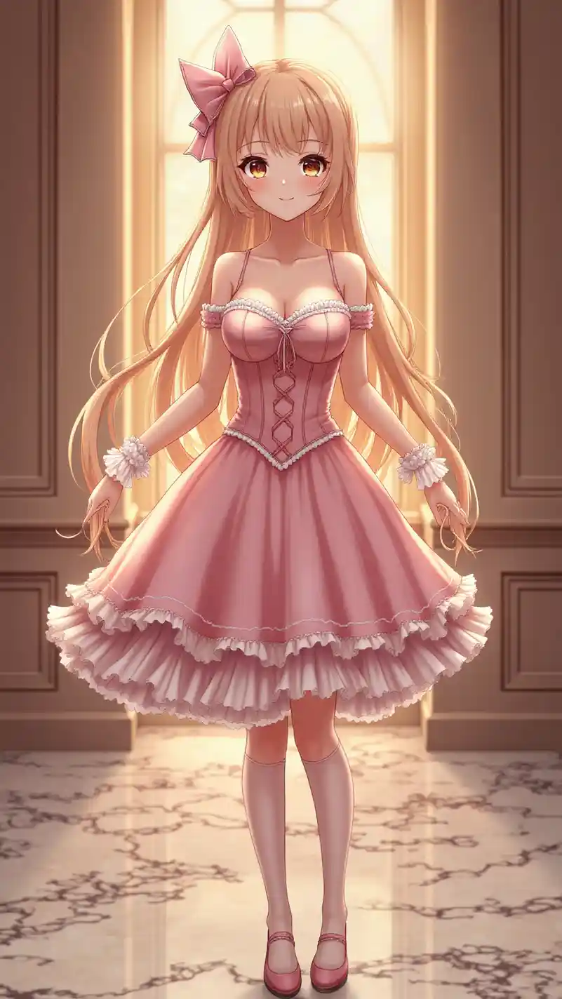 ਐਨੀਮੇ ਗਰਲ ਬਾਲ ਰੂਮ ਸ਼ਾਨ