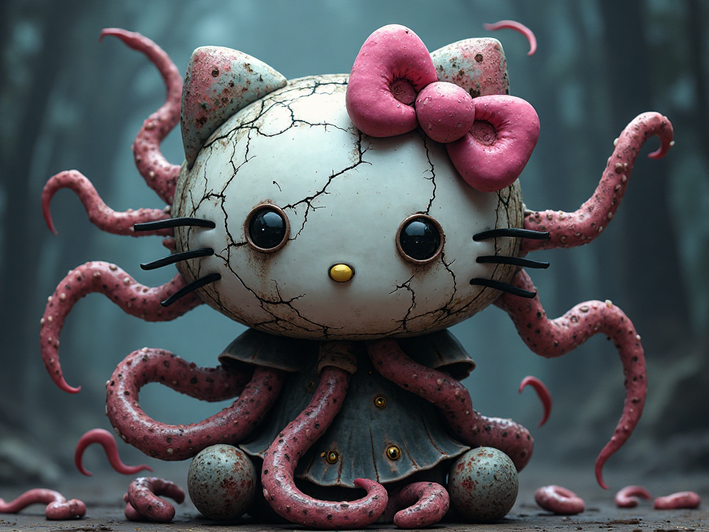 Космическая Китти: ужасы