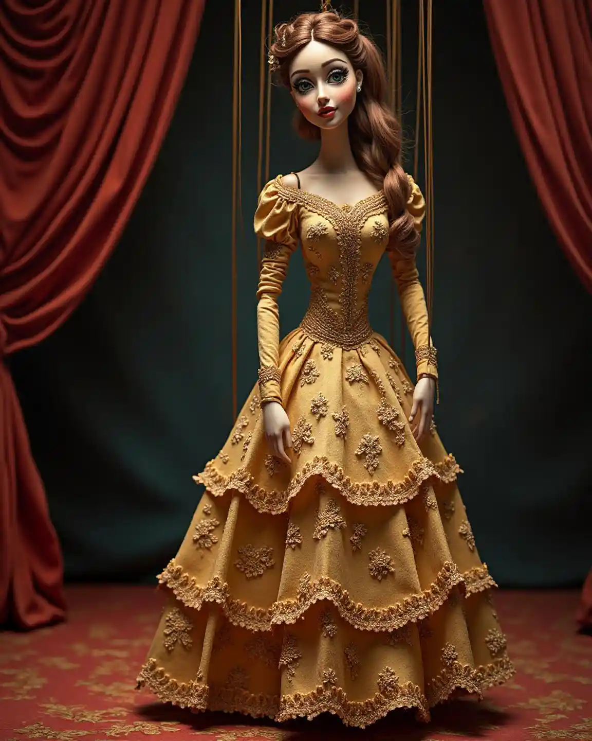 Con rối thanh lịch 