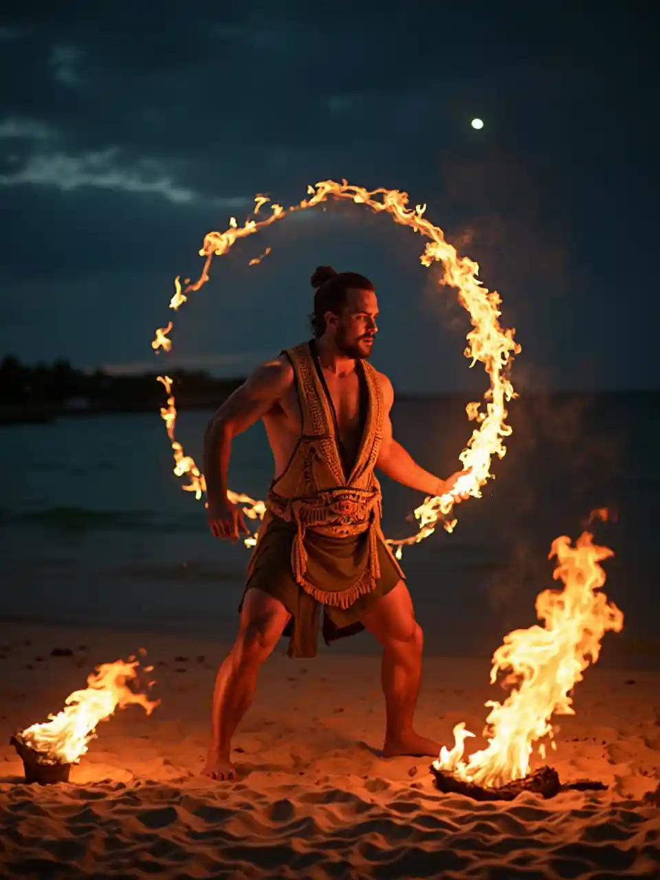 Племенное танцевальное представление