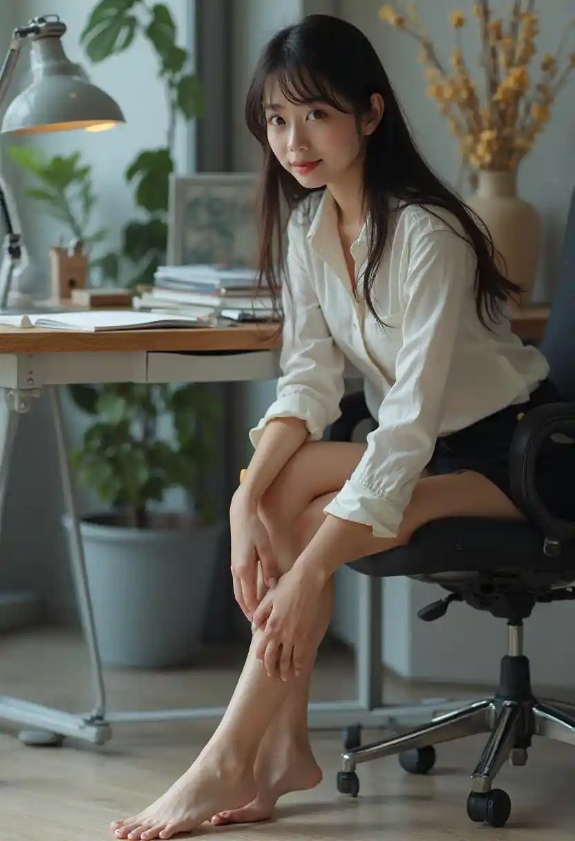 Office Lady Portrait