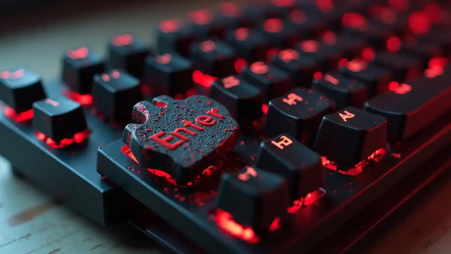 Anime Cyberpunk Keyboard