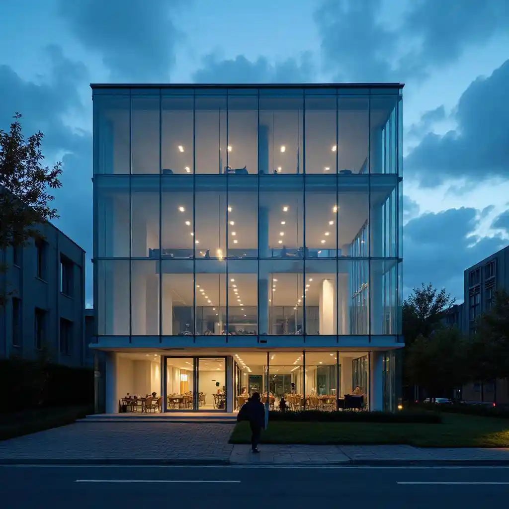 Durchscheinende Nacht