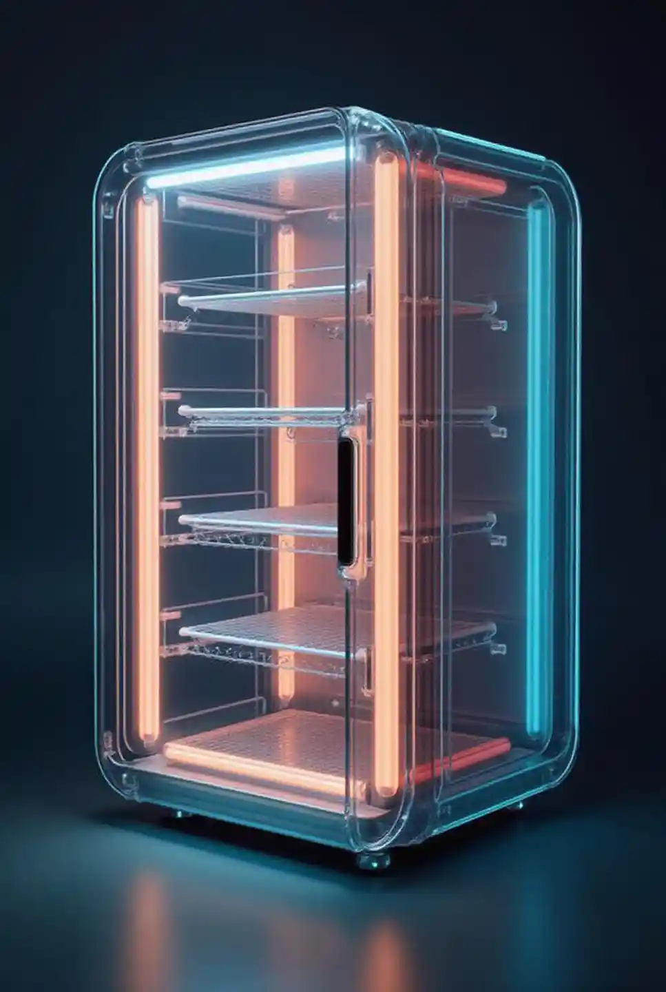 Neonkühlschrankkonzept