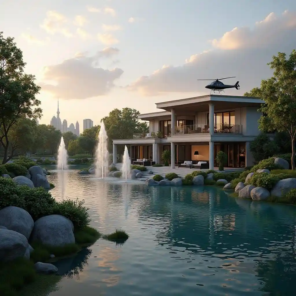 Luxury Lakeside Estate