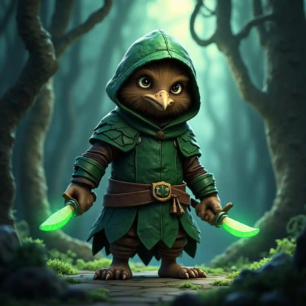 Kiwi Rogue Art