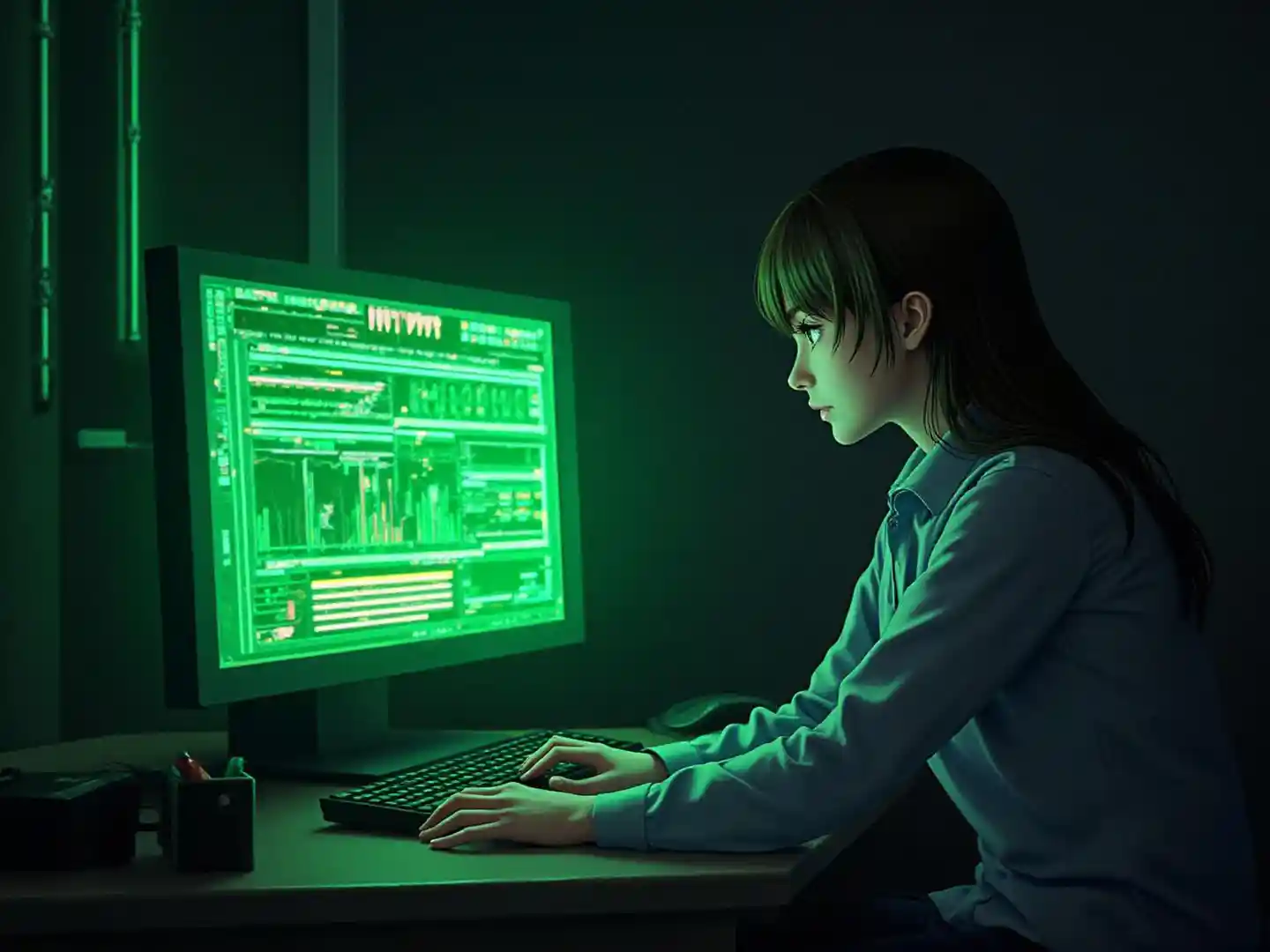 Glitch Sanaa Mwanamke