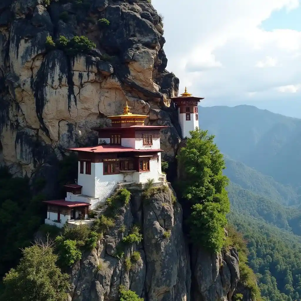 Bhutan Cliff Monasteries