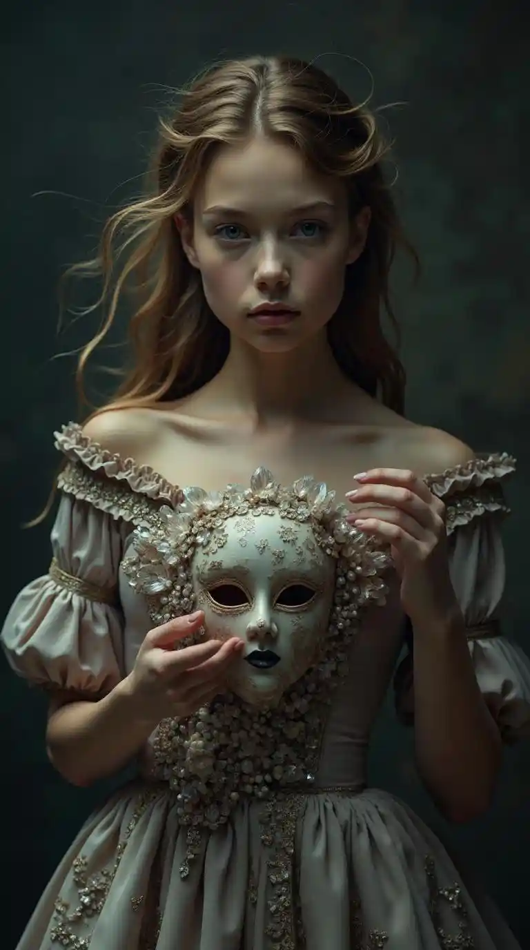 Victorian Crystal Mask