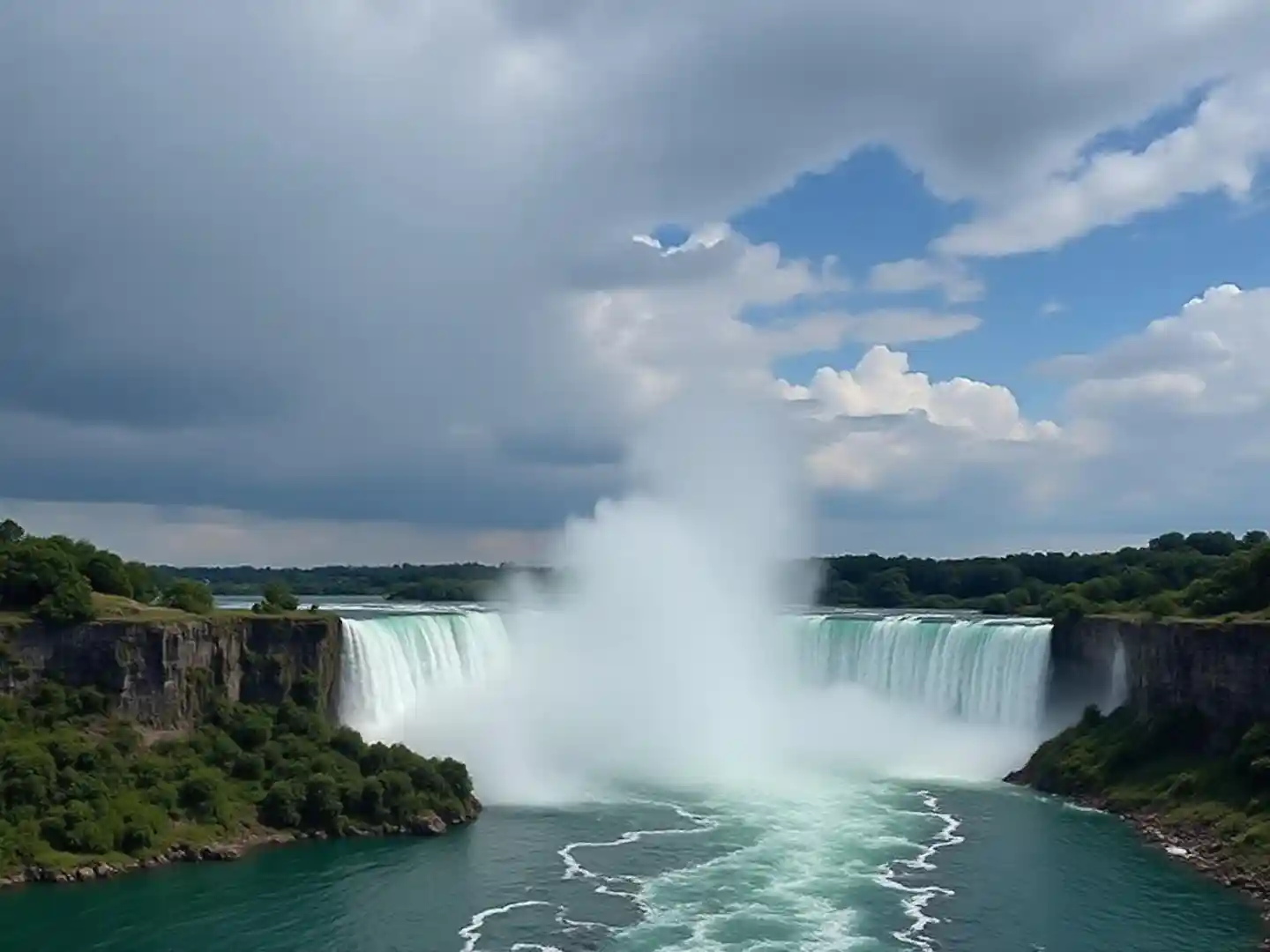 Mandhari ya Maporomoko ya Maji