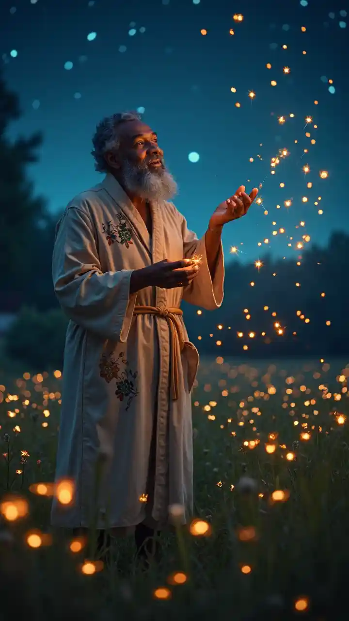 Fireflies Starry Meadow Joy