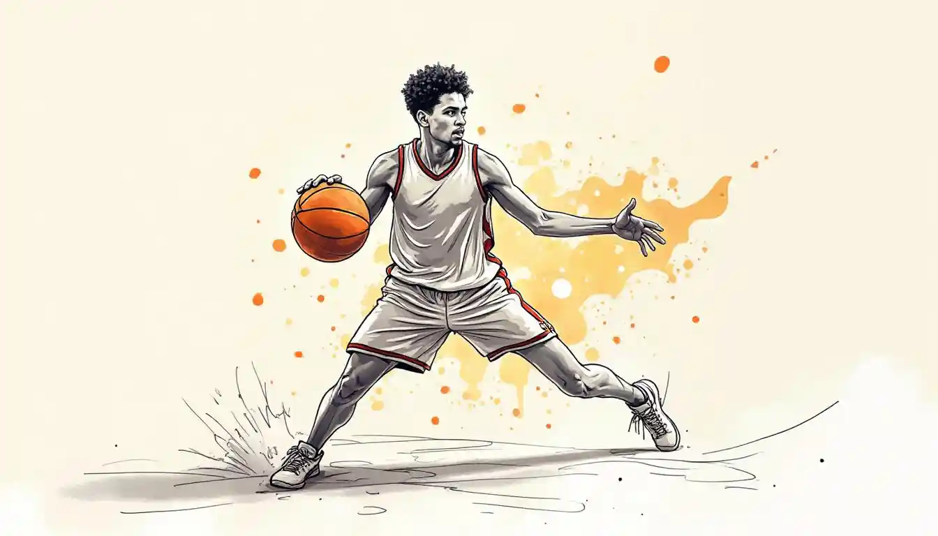 Dynamic Basketball Dribble