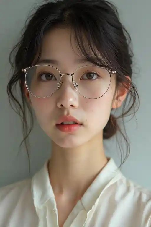 बारीक स्त्रीचे चष्मा