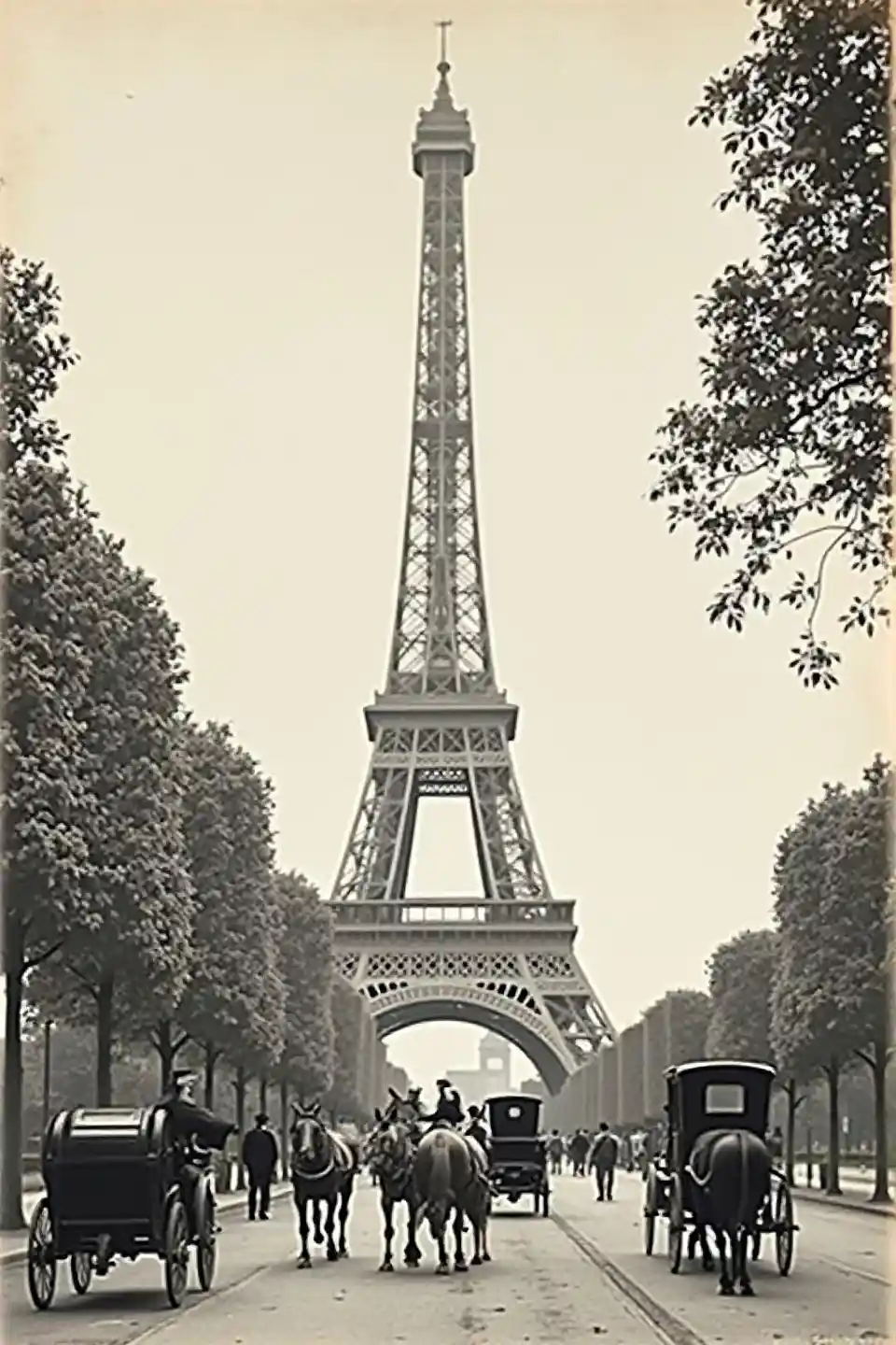 Konstruksi Menara Eiffel