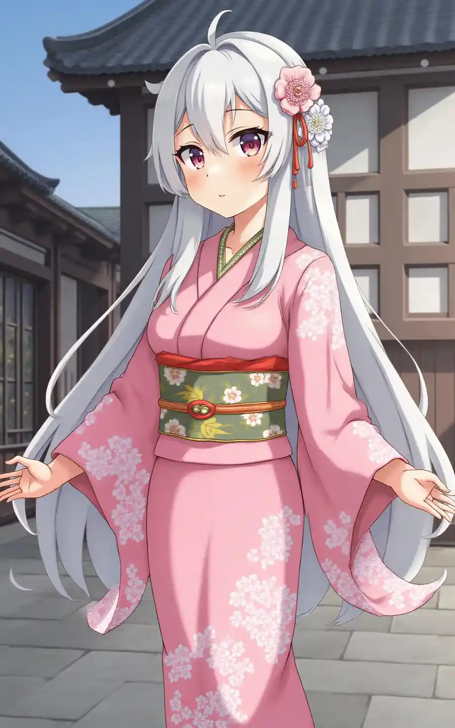 Kimono Anime Girl