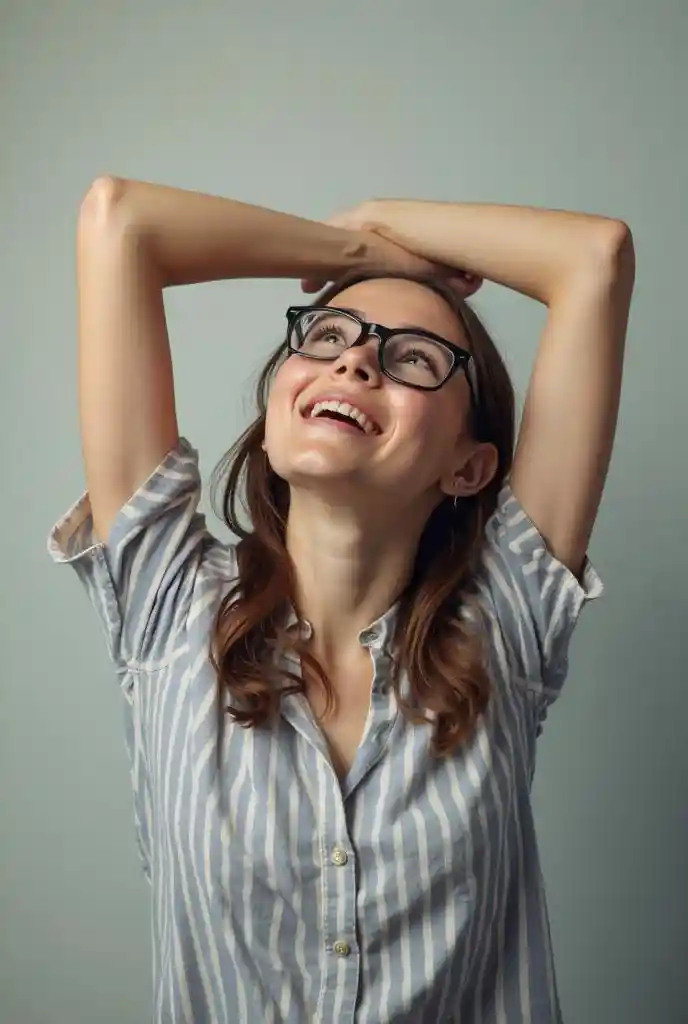 Picha ya Mwanamke Anayecheka