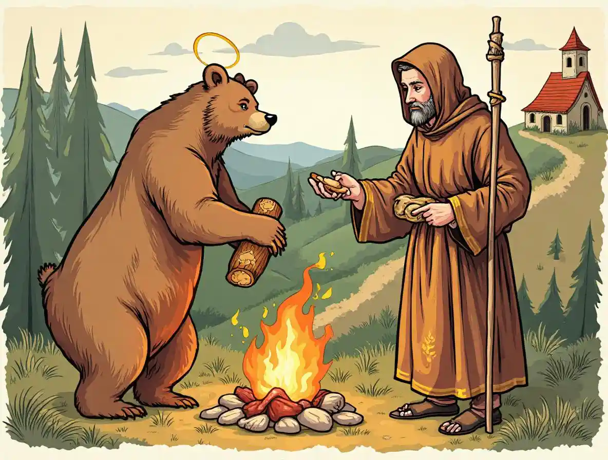 Monk and Bear