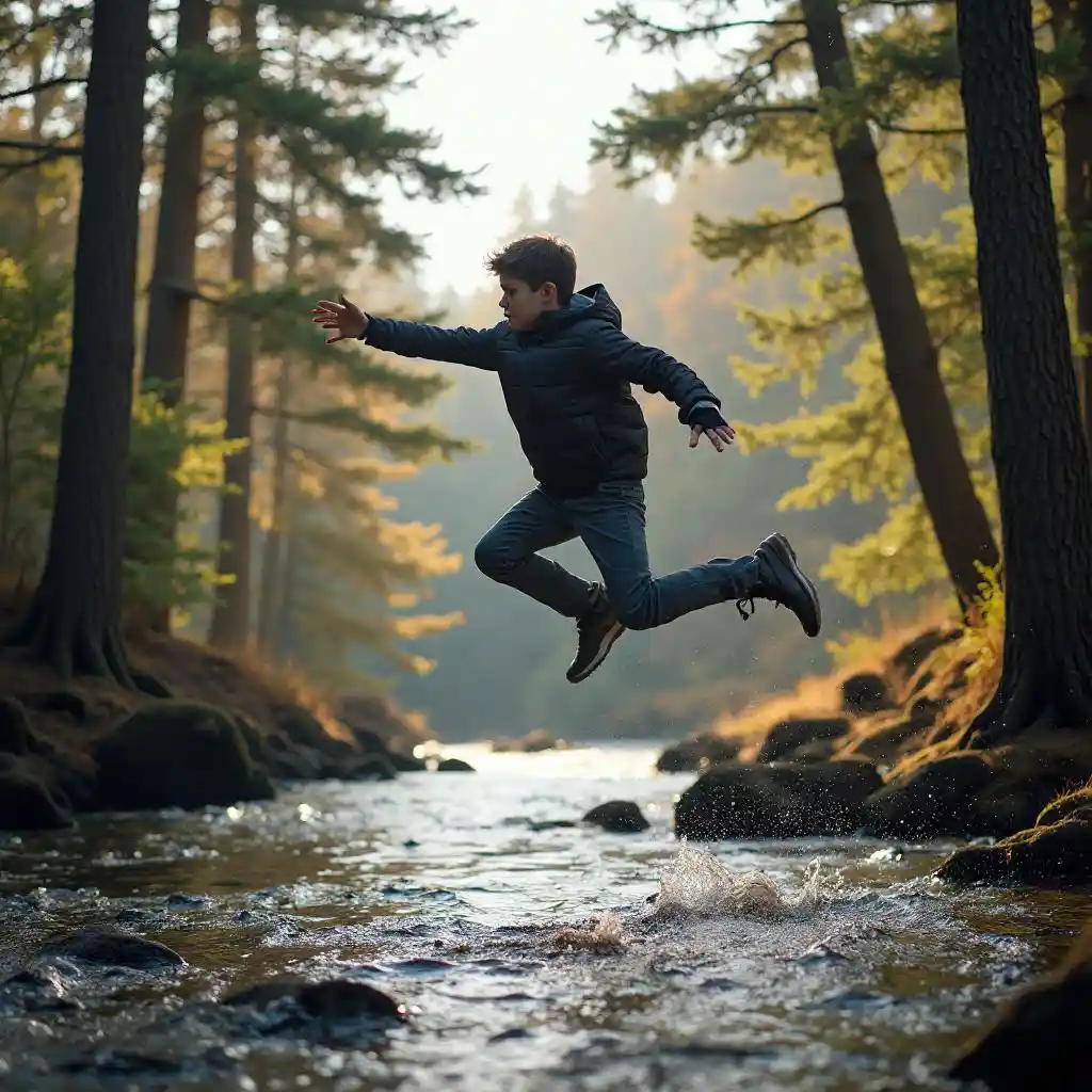 Forest River Jump