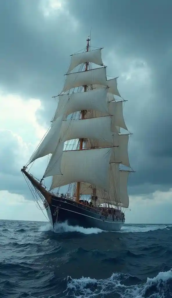 Kusafiri kwa Bahari Wakati wa Dhoruba