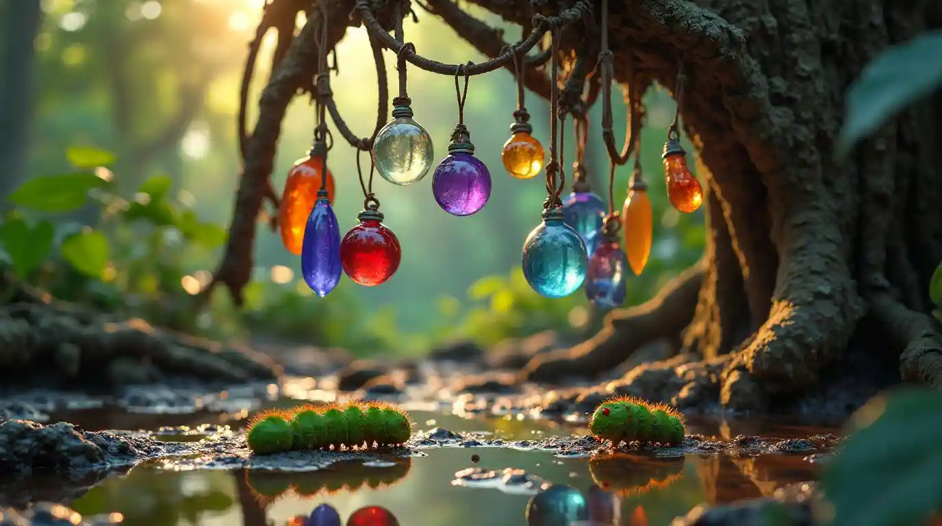 Crystal Tree Scene