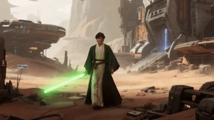 Epic Lightsaber Action