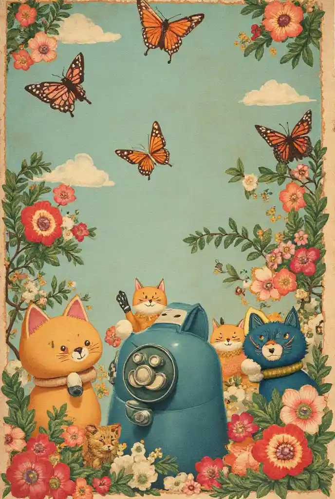 Ghibli Scrapbook Ukuta