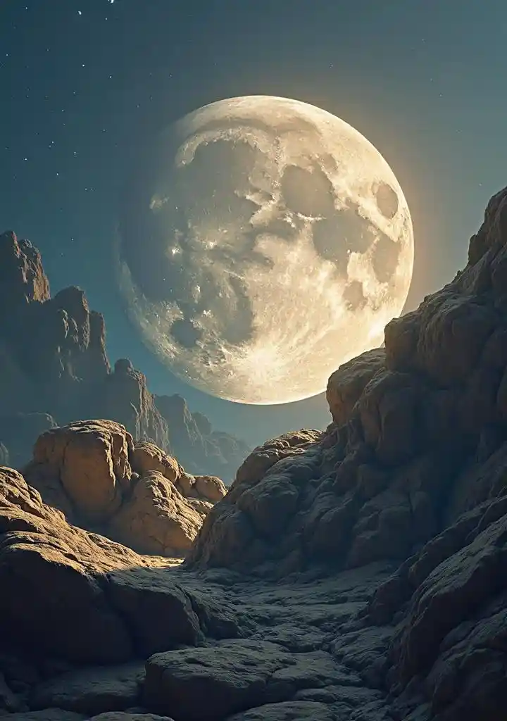 चन्द्रमा की चट्टान