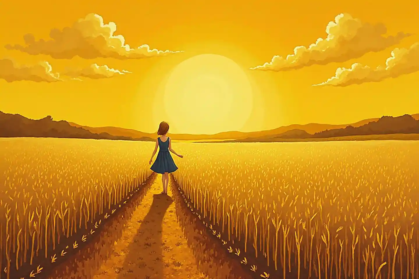 Michoro ya Jua Linapochwa