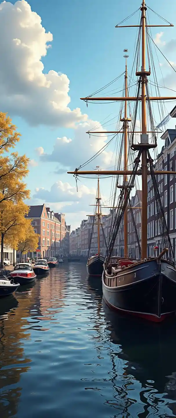 Paisaje de Ámsterdam