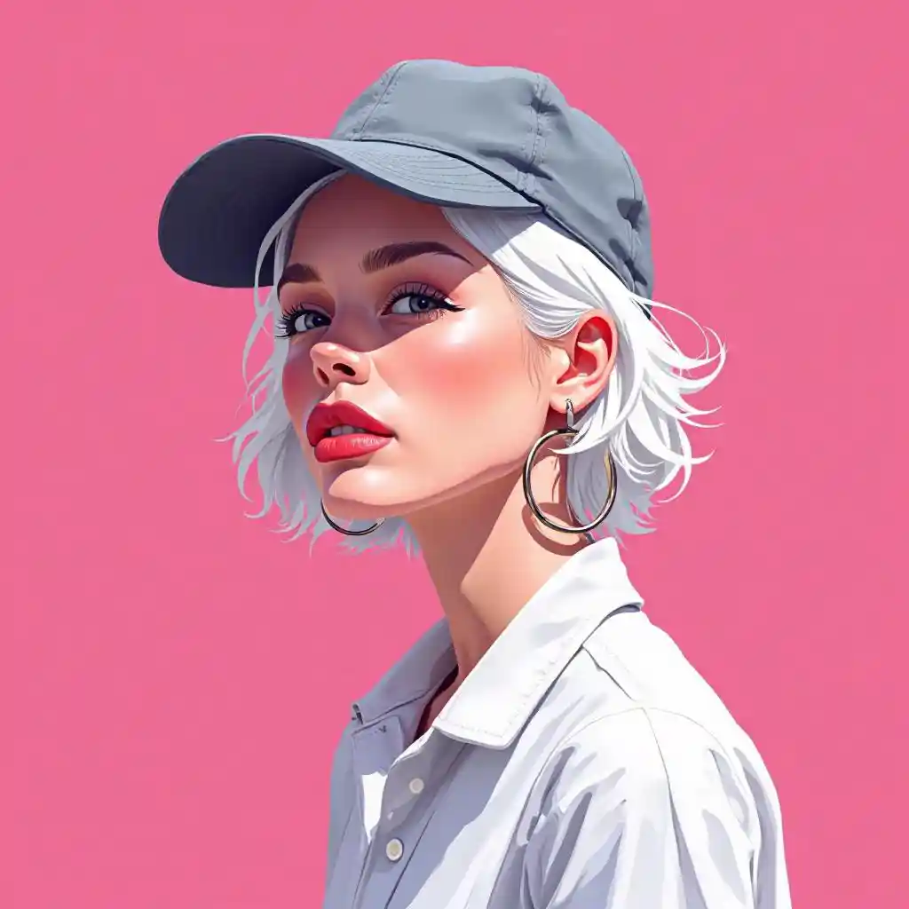 Vector portrait