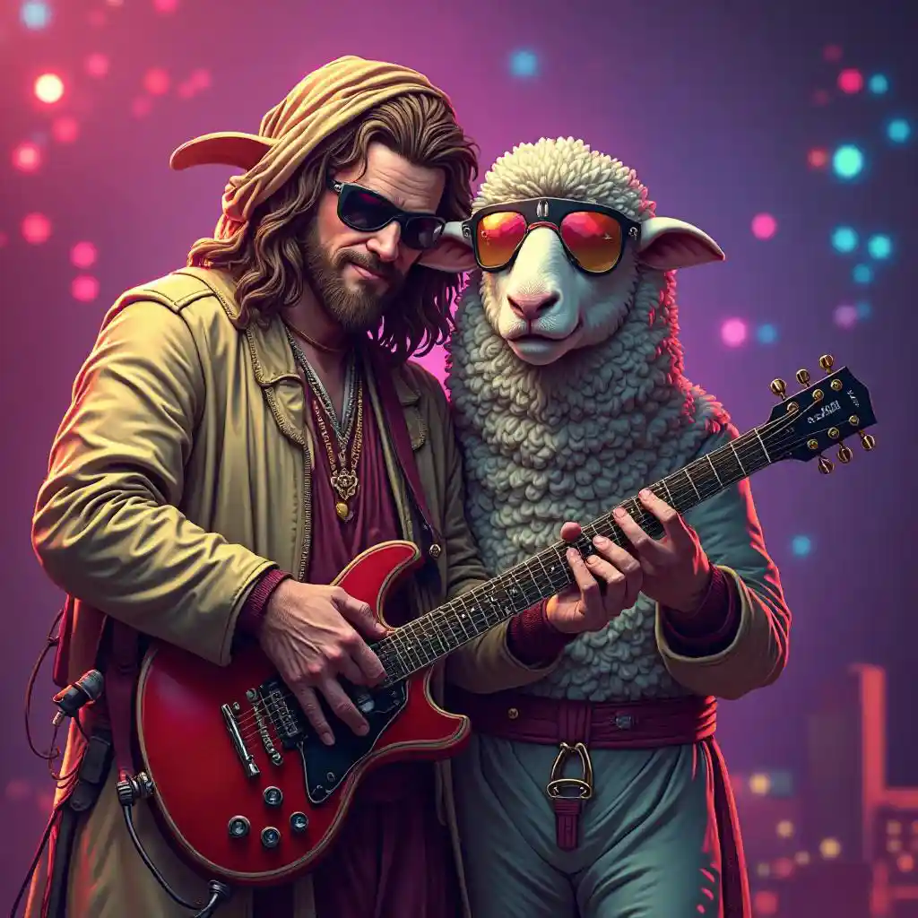 Disco Shepherd Scene