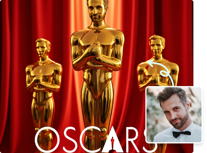 Oscar Award Scene AI Edits